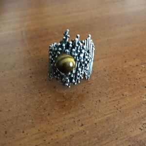 Tiger eye ring